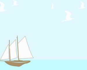 Sailboat PowerPoint Template