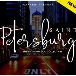 Saint Petersburg Font Duo