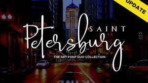 Saint Petersburg Script Font › Fontesk