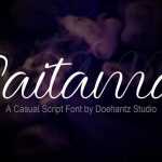 Saitama Script Font › Fontesk - Fonte Grátis Saitama Script Font › Fontesk