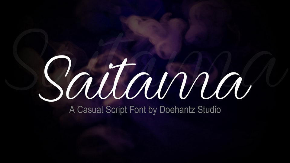 Saitama Script Font › Fontesk