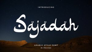 Sajadah Font › Fontesk