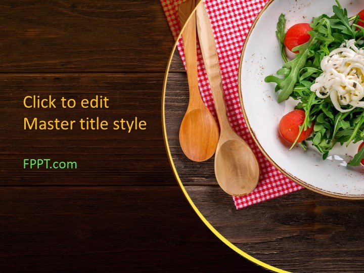 Salad PowerPoint Template