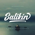 Salikin Bold Script Font
