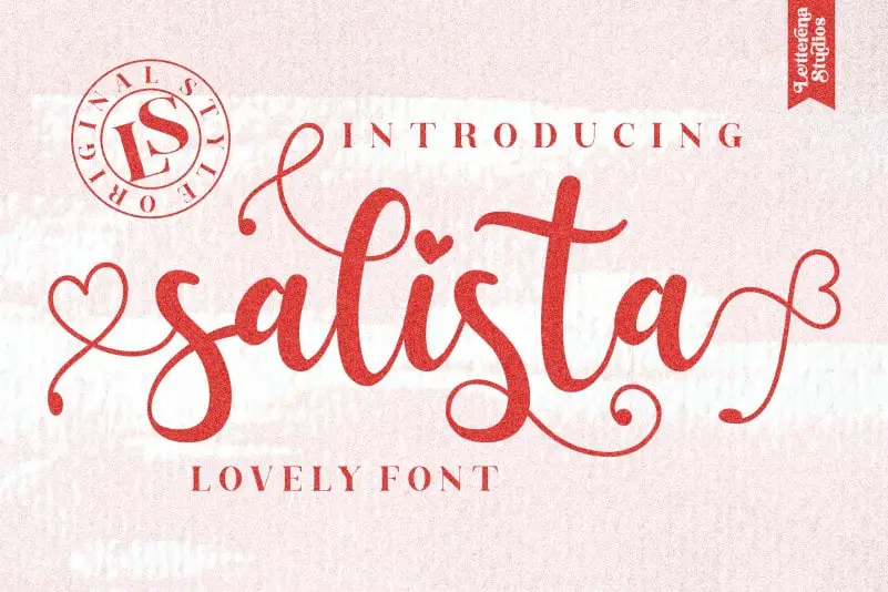 Salista Script Font