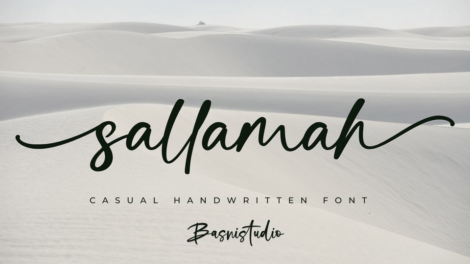 Sallamah Font › Fontesk