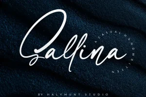 Sallina Script Font