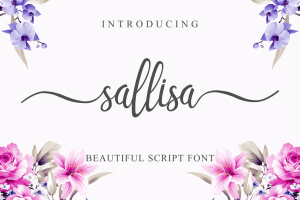 Sallisa Script Font
