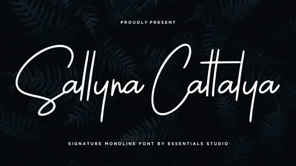 Sallyna Cattalya Font › Fontesk