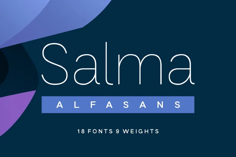 Salma Alfasans Font Family