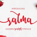 Salma Script Font