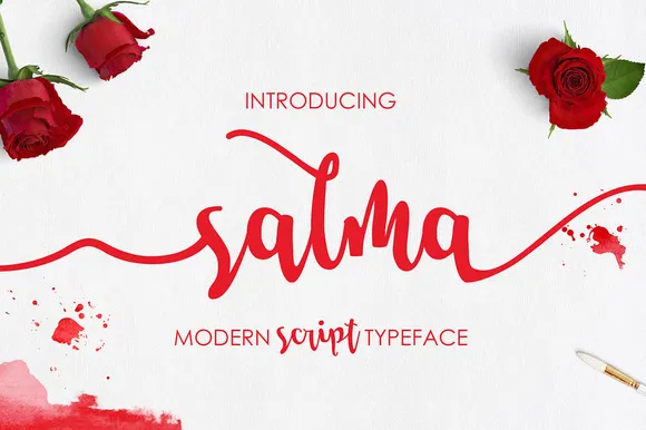 Salma Script Font