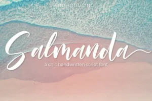 Salmanda Calligraphy Font