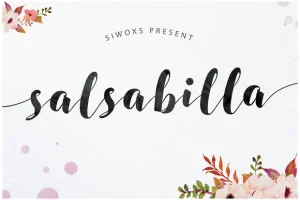Salsabilla Script Font