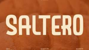 Saltero Font › Fontesk
