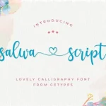 Salwa Calligraphy Font