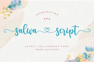 Salwa Calligraphy Font