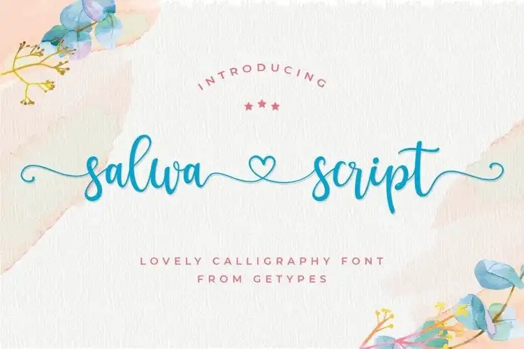 Salwa Calligraphy Font