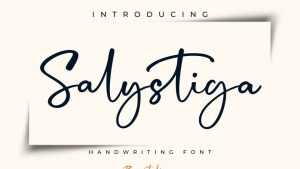 Salystiga Font › Fontesk