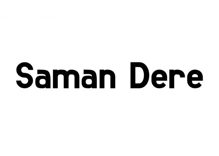 Saman Dere Font