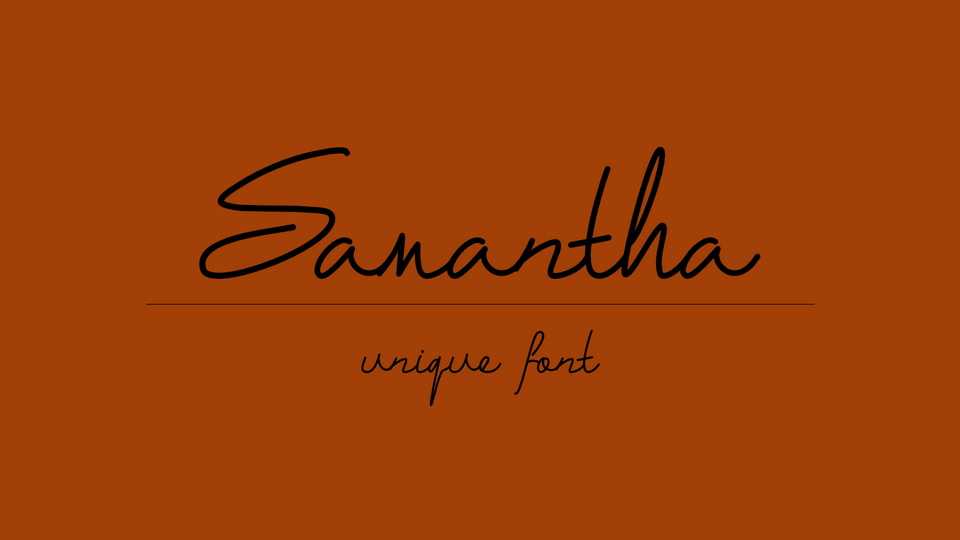 Samantha Font › Fontesk