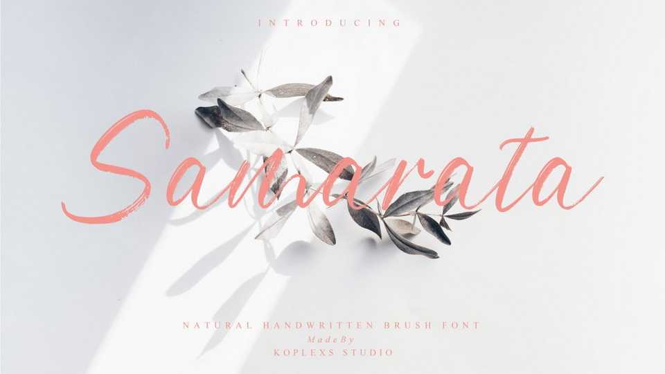 Samarata Font › Fontesk