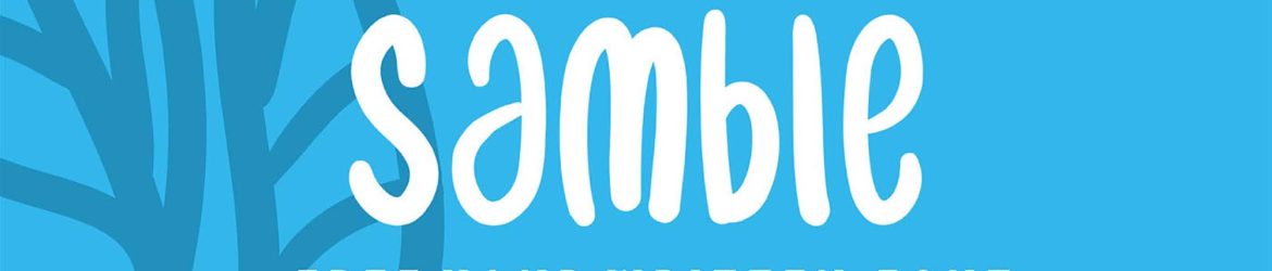 Samble Playful Handwritten Font