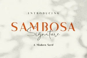 Sambosa Font