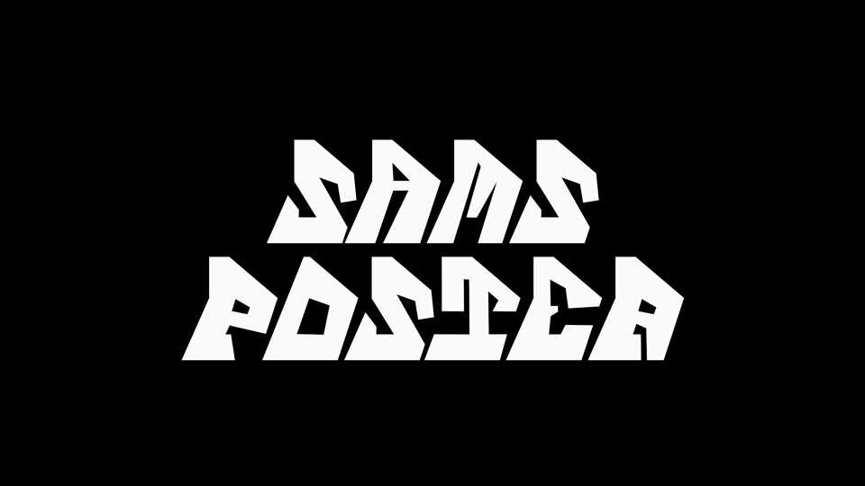 Sams Poster Font › Fontesk