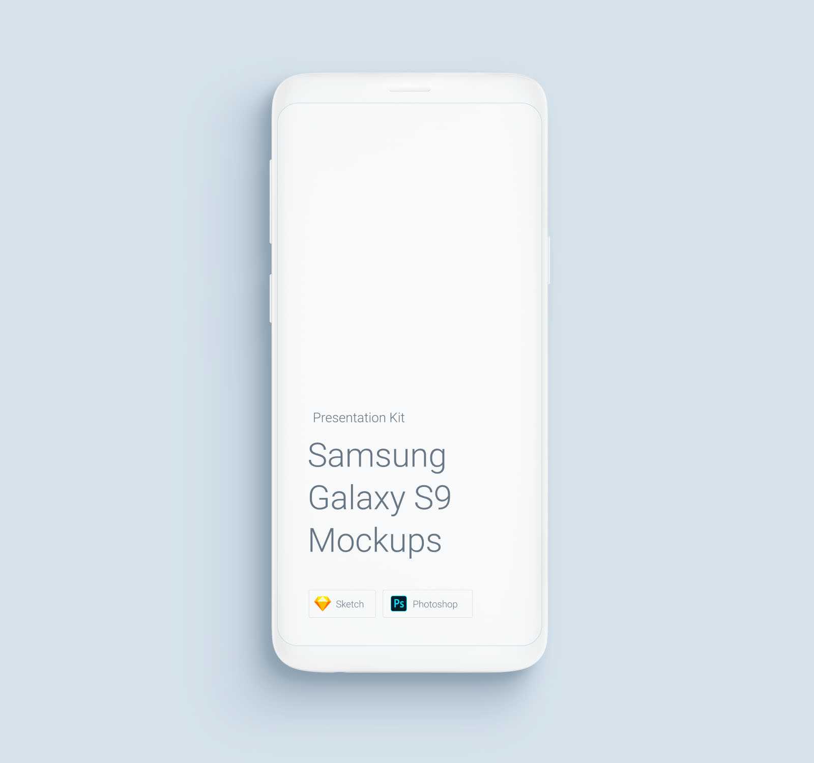 Samsung Galaxy S9 Free Phone Mockup