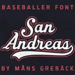 San Andreas Script Font