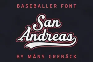 San Andreas Script Font