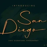 San Diego Handwritten Font