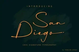 San Diego Handwritten Font