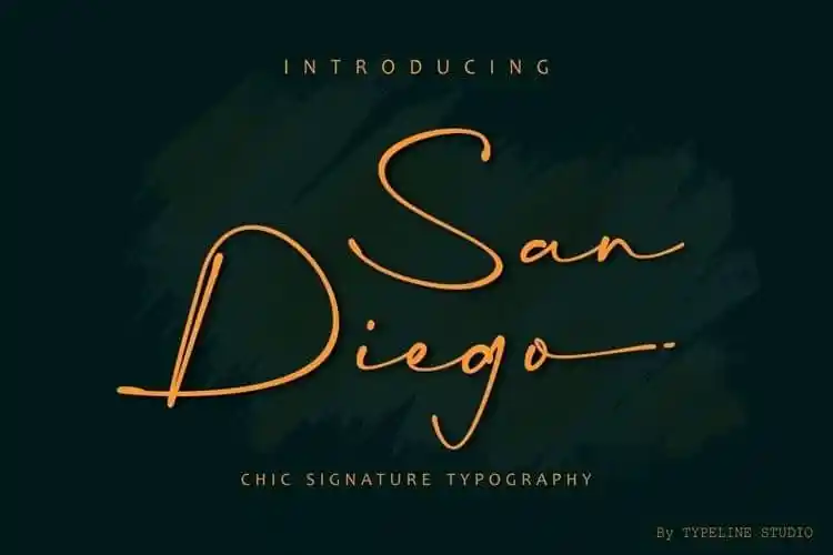 San Diego Handwritten Font