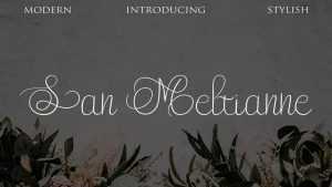 San Meltianne Font › Fontesk