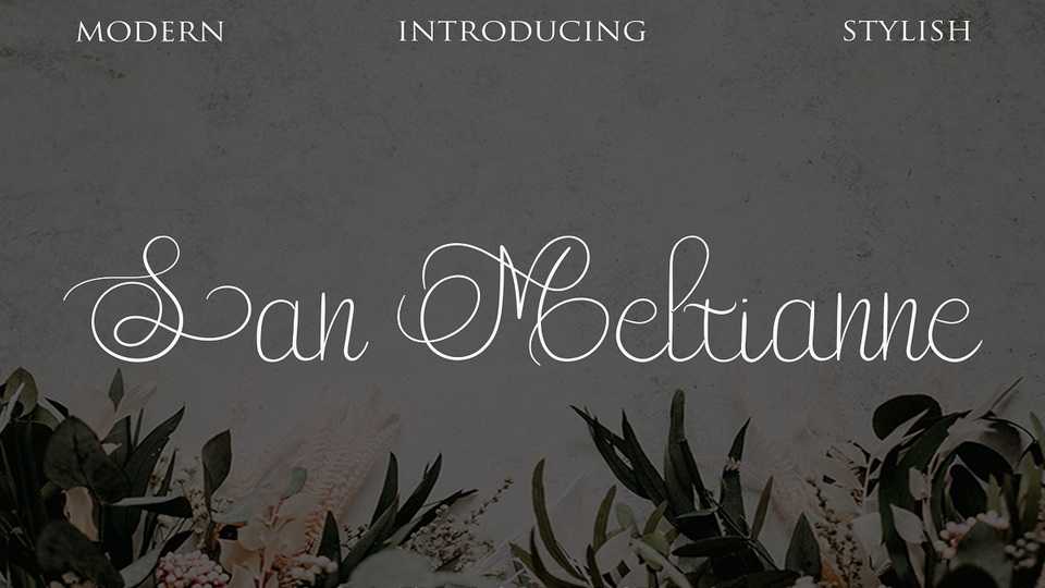 San Meltianne Font › Fontesk