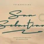 San Sebastian Handwritten Font