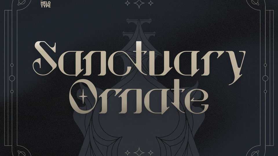 Sanctuary Ornate Font › Fontesk