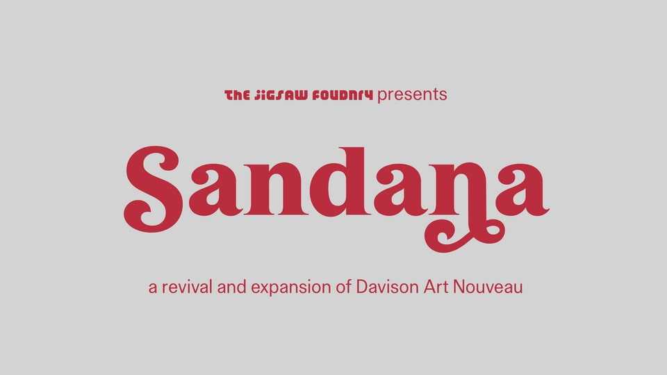 Sandana Font › Fontesk