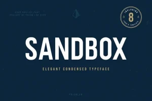 Sandbox Sans Serif Font