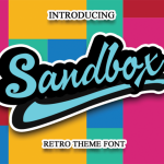 Sandbox Script Font