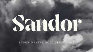 Sandor Font › Fontesk