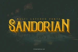 Sandorian Display Font