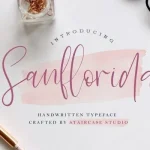 Sanflorida Font - Fonte Grátis Sanflorida Font