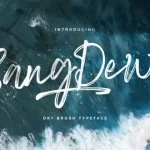 Sang Dewi Brush Font