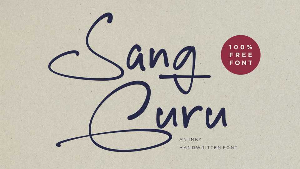 Sang Guru Font › Fontesk