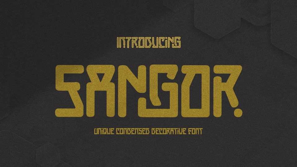 Sangor Font › Fontesk