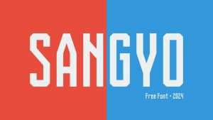 Sangyo Font › Fontesk