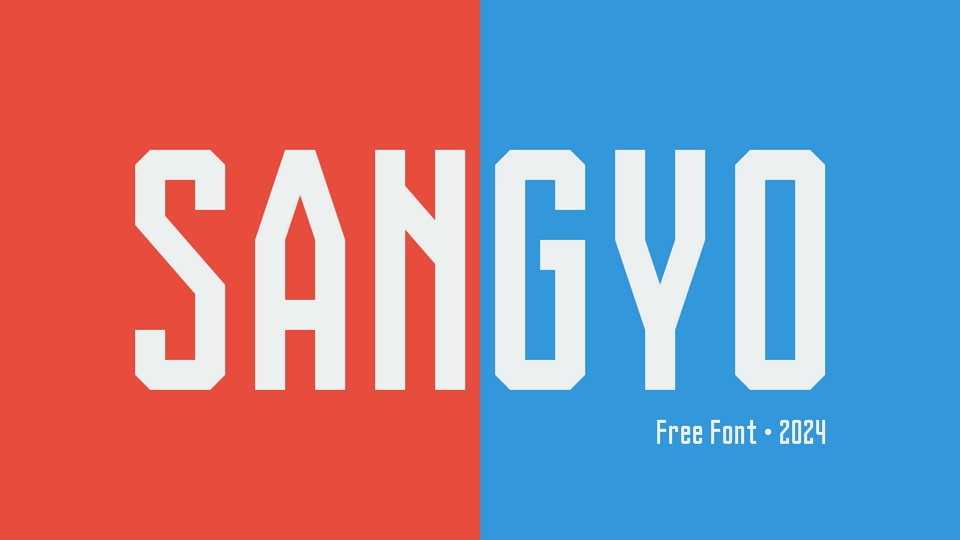 Sangyo Font › Fontesk